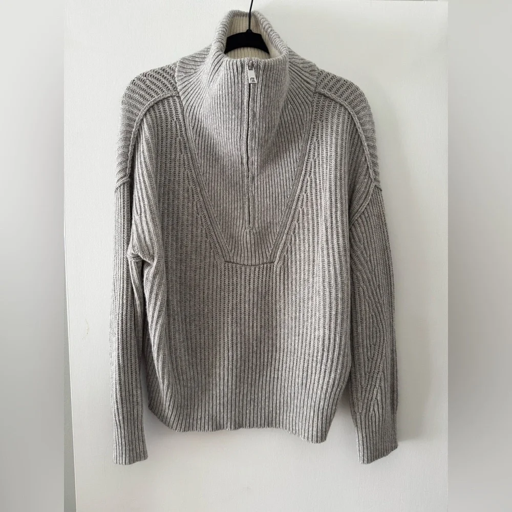 Banana Republic Oversized Half-Zip Sweater - Picture 5 of 5